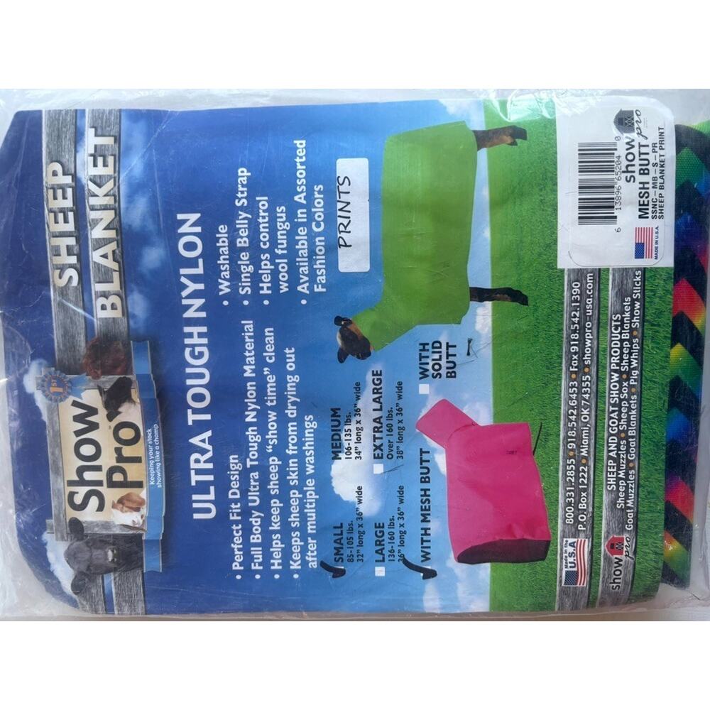 Showpro Nylon Sheep Mesh Butt Blanket Camo Small 85-105 lbs - Picture 2 of 2